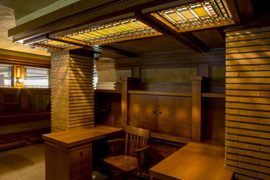 Frank Lloyd Wright Office Design