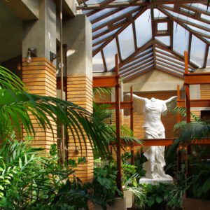 the conservatory