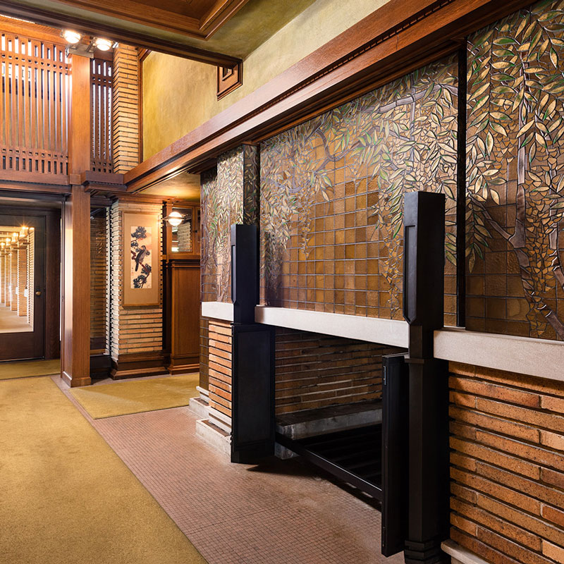 Wisteria Fireplace