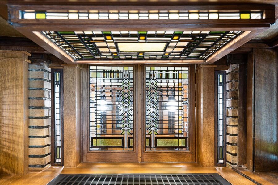 Martin House Glass Door