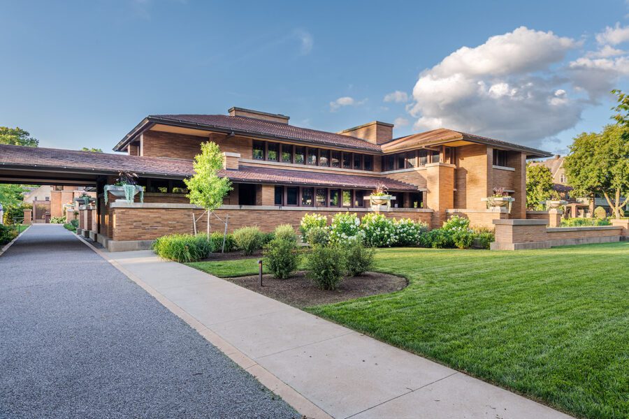Front of Martin House