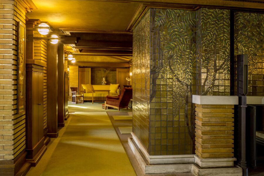 Martin House Fireplace
